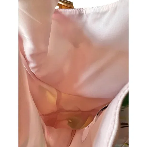 Alfred Sung Blush Bouquet Floral Hi-Low Dress Floral size M Sateen Twill Cocktai - Picture 15 of 16